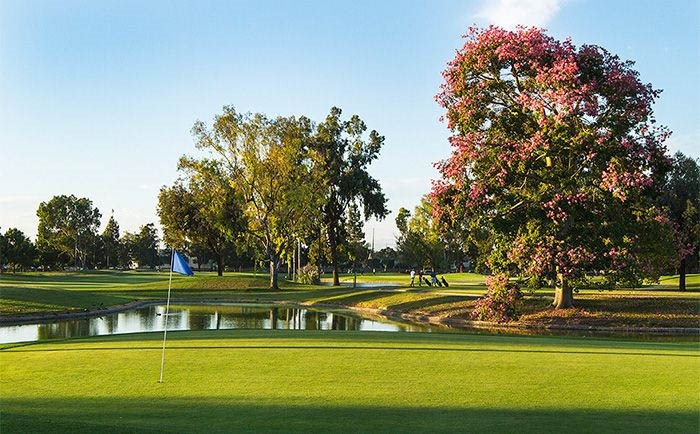 Foursome at David L. Baker Memorial Golf Course